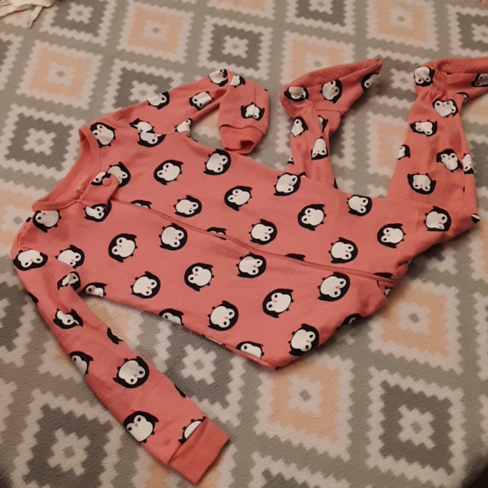 3T&2T Penguin Footie Pajamas